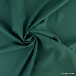 Tissu Burlington vert bouteille au mètre