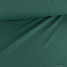 Tissu Burlington vert bouteille au mètre