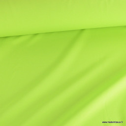 Tissu Burlington vert anis au mètre