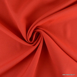 Tissu Burlington Rouge au mètre