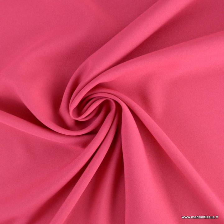 Tissu Burlington rose fuchsia au mètre