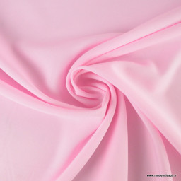 Tissu Burlington rose clair au mètre