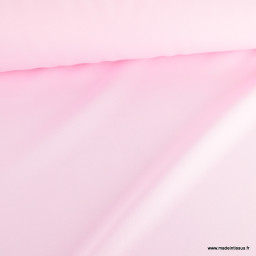 Tissu Burlington rose clair au mètre