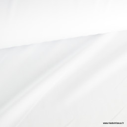 Tissu Burlington Blanc au mètre