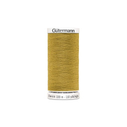 Bobine de fil jean jaune Gutermann 100 m - N°1310