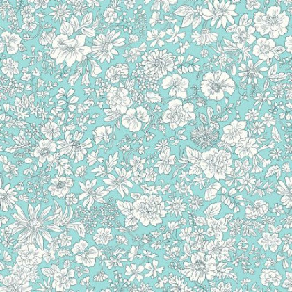 Tissu Liberty Fabrics - collection Emily Belle - Mermaid - oeko tex