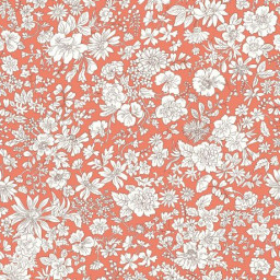 Tissu Liberty Fabrics - collection Emily Belle - Paprika - oeko tex