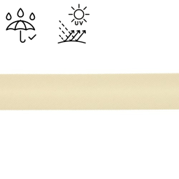 Biais d'extérieur imperméable anti UV 20 mm - Ecru