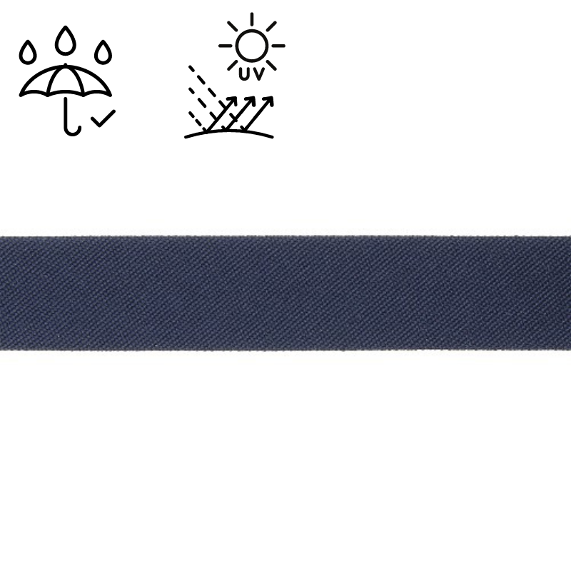 Sangle Biais Ruban Haut De Gamme Couleur Bleu Marine Largeur 5 Cm Souple Vraiment Tres Solide Prix Au Metre