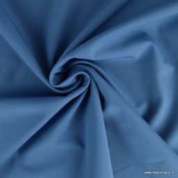 Tissu Softshell bleu denim