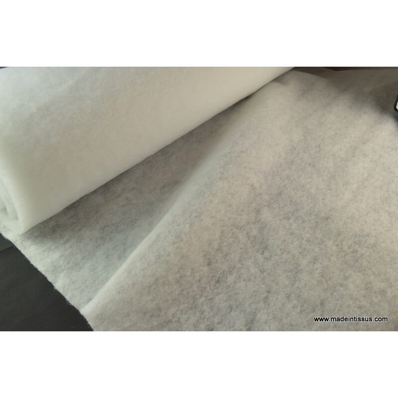 Ouate Polyester 100g - Rembourrage Pour Coussins, Couettes, Jouets - Dimensions 100x150 Cm, Blanc