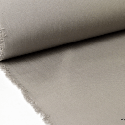 Tissu extérieur polypro gris.