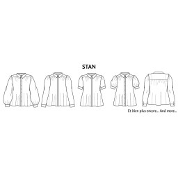 Patron chemise Stan - PM Pattern