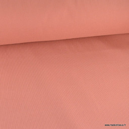 Tissu Velours cotelé 500 raies coloris Paprika - oeko tex