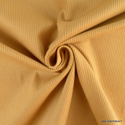 Tissu Velours cotelé 500 raies coloris Camel - OEKO TEX