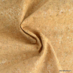Liège Argent et naturel gros grains