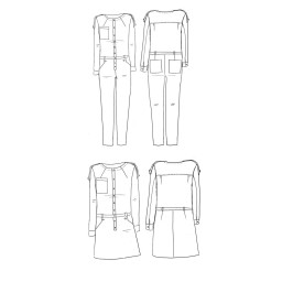 Patron robe - Combinaison Vipère - Maison Fauve