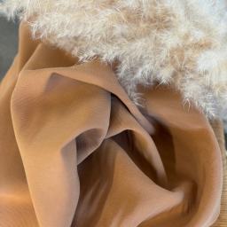 Twill viscose lourd coloris Caramel