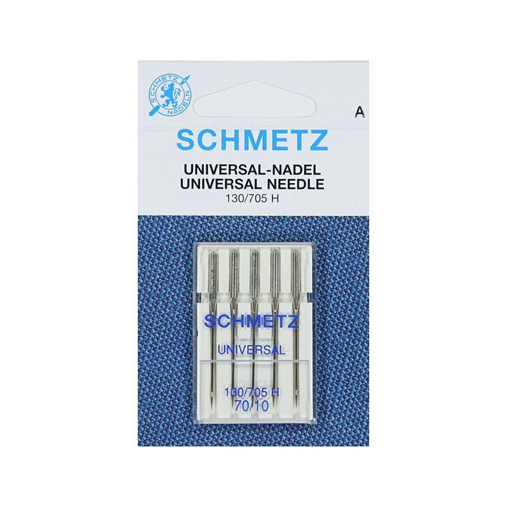 Aiguilles universal Schmetz n° 70 - carte de 5