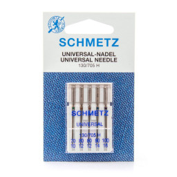 Aiguilles universal assorties Schmetz  - carte de 5