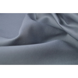 Sergé mi-lourd coton gris 260gr/m² x50cm