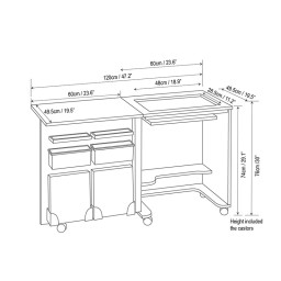 Meuble de couture - Compact