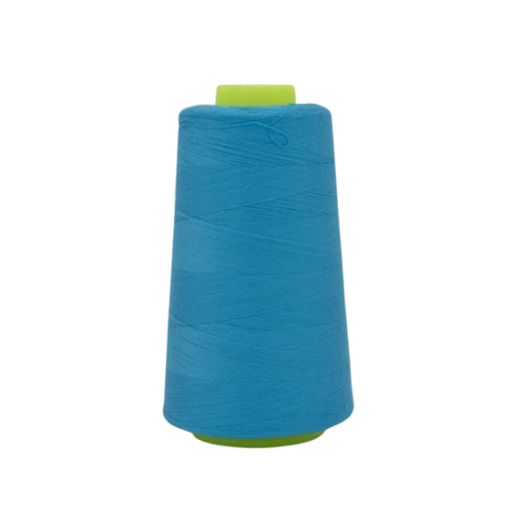 Fil à Coudre Polyester 402 – Lot De 2 Bobines Bleu Marine, 200 Yards Chacune