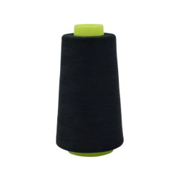 Cône de fil à coudre 100% polyester Noir - 3000 yards