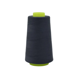 Cône de fil à coudre 100% polyester Gris anthracite - 3000 yards