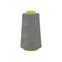 Cône de fil à coudre 100% polyester Gris clair - 3000 yards