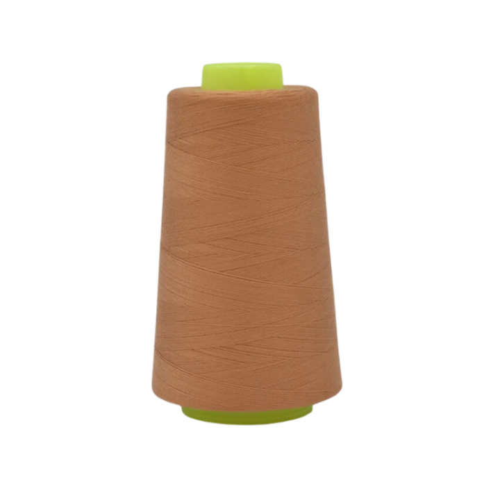Cône de fil à coudre 100% polyester Camel - 3000 yards