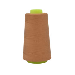 Cône de fil à coudre 100% polyester Camel - 3000 yards