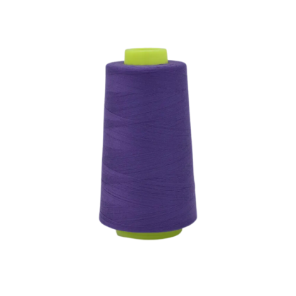 Cône de fil à coudre 100% polyester Purple - 3000 yards