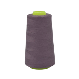 Cône de fil à coudre 100% polyester Mauve - 3000 yards
