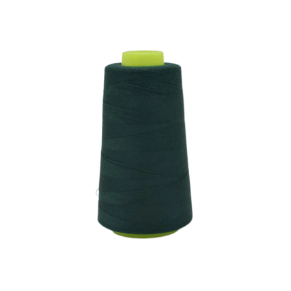 Cône de fil à coudre 100% polyester Vert bouteille - 3000 yards