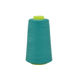 Cône de fil à coudre 100% polyester Vert emeraude - 3000 yards