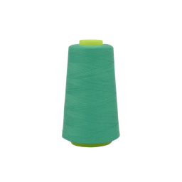 Cône de fil à coudre 100% polyester Vert herbe - 3000 yards