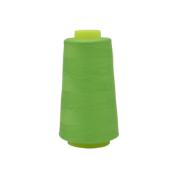 Cône de fil à coudre 100% polyester Citron vert - 3000 yards