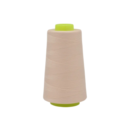 Cône de fil à coudre 100% polyester Rose poudré - 3000 yards