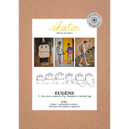 Patron de sac à dos ou Sacoche Eugène - Ikatee