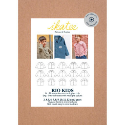 Pochette patron de blouse mixte Rio Kids - Ikatee by Ikatee - du 3 au 12 ans