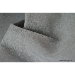 tissu ALASKA occultant isolant thermique gris x50cm