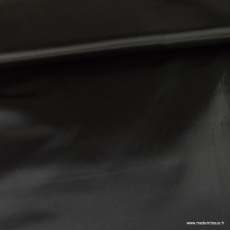 Tissu Satin Biba uni Noir - premier prix