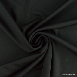 Tissu lycra respirant bi elastique pour legging de sport coloris Noir