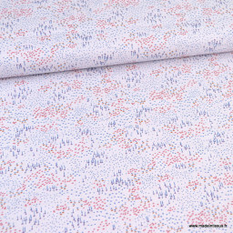 Tissu Cotton and Steel motifs fleurs - Dear Isla - Hazy Fabric