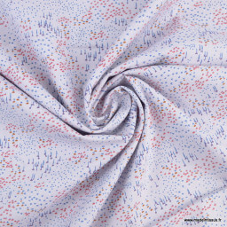 Tissu Cotton and Steel motifs fleurs - Dear Isla - Hazy Fabric