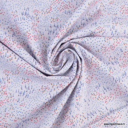 Tissu Cotton and Steel motifs fleurs - Dear Isla - Hazy Fabric