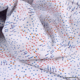 Tissu Cotton and Steel motifs fleurs - Dear Isla - Hazy Fabric