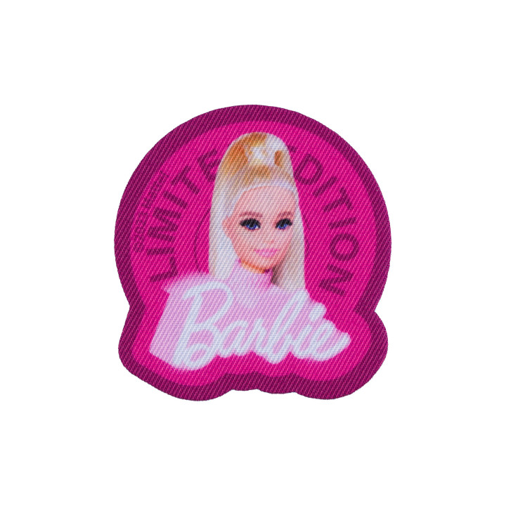 Ecusson thermocollant Barbie tissé