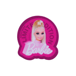 Ecusson thermocollant Barbie tissé
